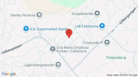 Apartments for rent i Eskilstuna - kort over placeringen