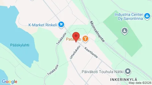 Apartments for rent i Savonlinna - kort over placeringen