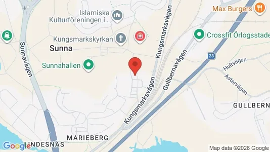 Apartments for rent i Karlskrona - kort over placeringen