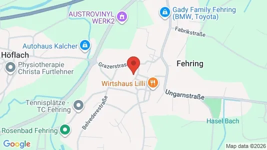 Apartments for rent i Sankt Martin an der Raab - kort over placeringen