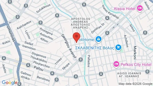 Apartments for rent i Limassol - kort over placeringen