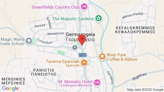 Apartments for rent i Germasogeia - kort over placeringen