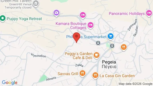 Apartments for rent i Pegeia - kort over placeringen