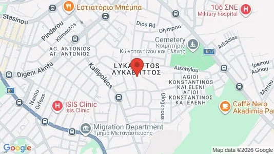 Apartments for rent i Nicosia Lefkosia - kort over placeringen