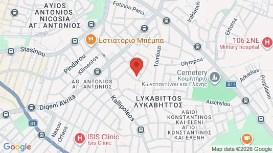 Apartments for rent i Nicosia Lefkosia - kort over placeringen