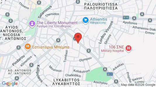 Apartments for rent i Nicosia Lefkosia - kort over placeringen