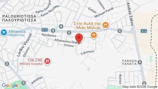 Apartments for rent i Nicosia Lefkosia - kort over placeringen