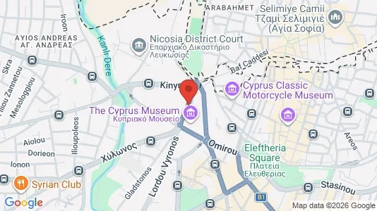 Apartments for rent i Nicosia Lefkosia - kort over placeringen