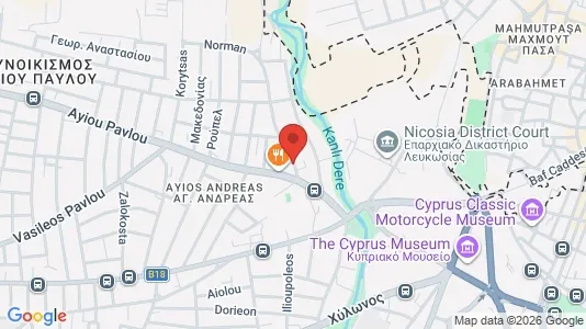 Apartments for rent i Nicosia Lefkosia - kort over placeringen