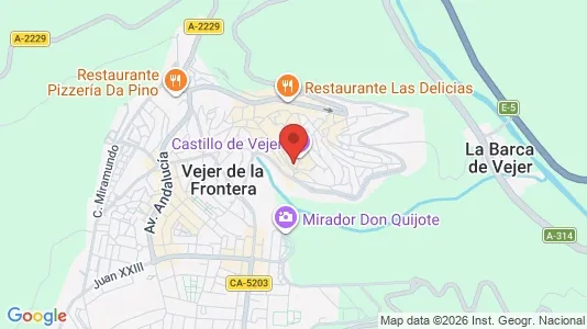 Apartments for rent i Barbate - kort over placeringen
