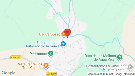Apartments for rent i Barbate - kort over placeringen