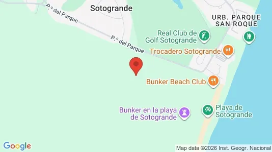 Apartments for rent i San Roque - kort over placeringen