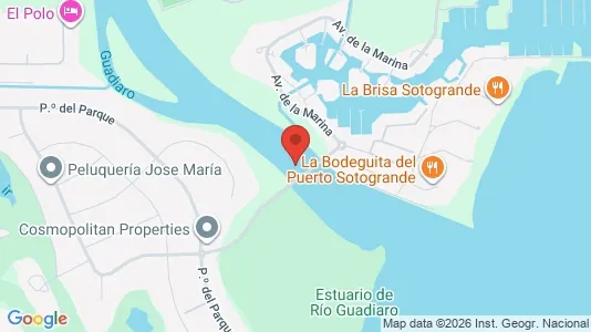 Apartments for rent i San Roque - kort over placeringen