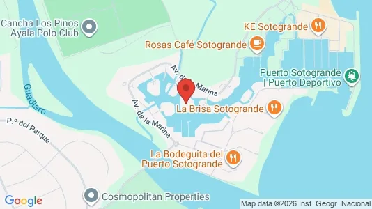 Apartments for rent i San Roque - kort over placeringen