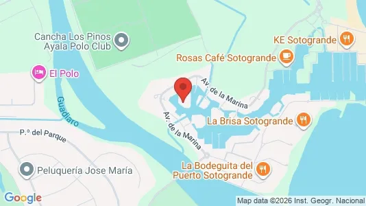 Apartments for rent i San Roque - kort over placeringen