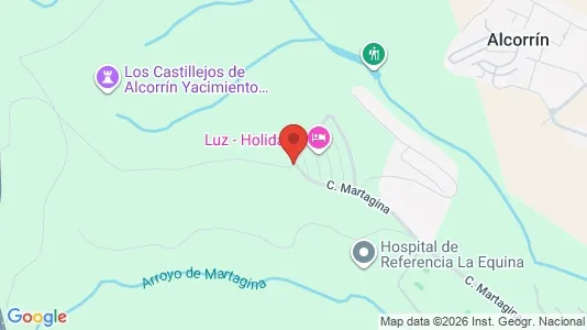 Apartments for rent i Casares - kort over placeringen