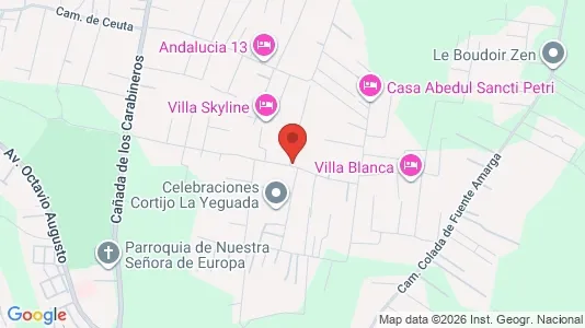 Apartments for rent i Chiclana de la Frontera - kort over placeringen