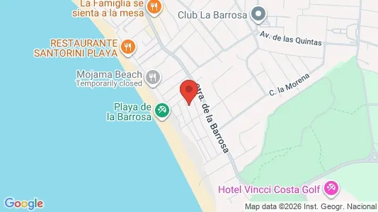 Apartments for rent i Chiclana de la Frontera - kort over placeringen