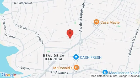 Apartments for rent i Chiclana de la Frontera - kort over placeringen