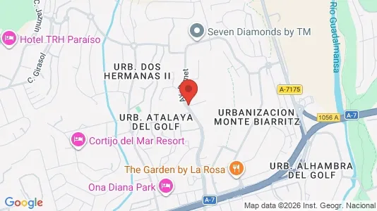 Apartments for rent i Estepona - kort over placeringen