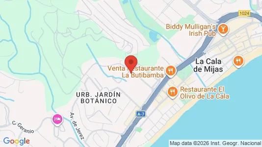 Apartments for rent i Fuengirola - kort over placeringen