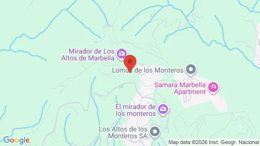 Apartments for rent i Marbella - kort over placeringen