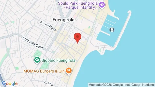 Apartments for rent i Fuengirola - kort over placeringen