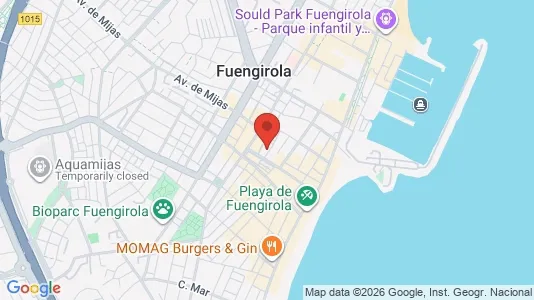 Apartments for rent i Fuengirola - kort over placeringen