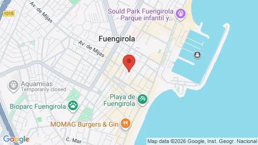 Apartments for rent i Fuengirola - kort over placeringen
