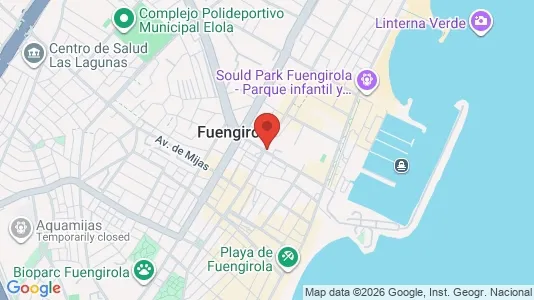 Apartments for rent i Fuengirola - kort over placeringen