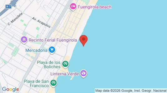 Apartments for rent i Fuengirola - kort over placeringen