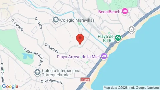 Apartments for rent i Benalmádena - kort over placeringen