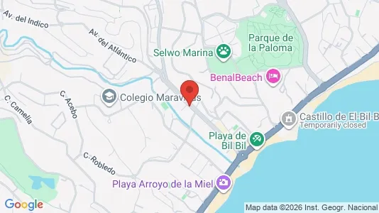 Apartments for rent i Benalmádena - kort over placeringen