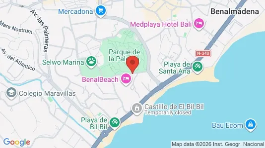 Apartments for rent i Benalmádena - kort over placeringen