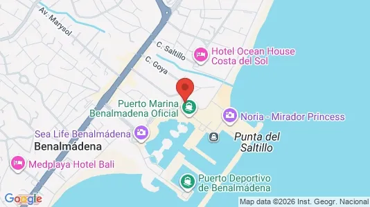 Apartments for rent i Benalmádena - kort over placeringen