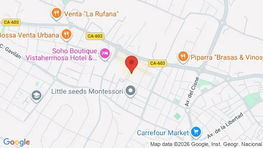 Apartments for rent i El Puerto de Santa María - kort over placeringen