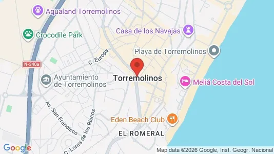 Apartments for rent i Torremolinos - kort over placeringen