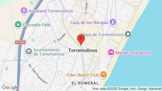 Apartments for rent i Torremolinos - kort over placeringen