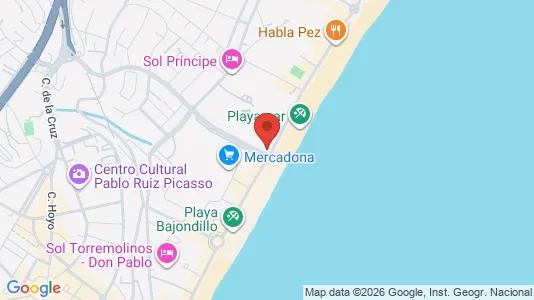 Apartments for rent i Torremolinos - kort over placeringen