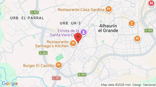 Apartments for rent i Alhaurín el Grande - kort over placeringen