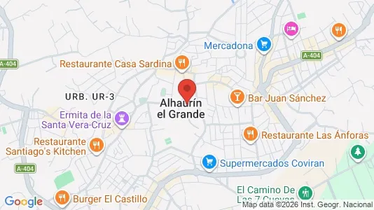 Apartments for rent i Alhaurín el Grande - kort over placeringen