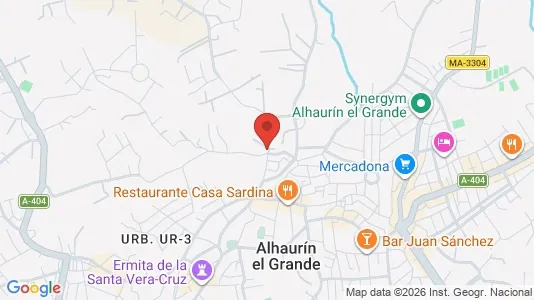 Apartments for rent i Alhaurín el Grande - kort over placeringen