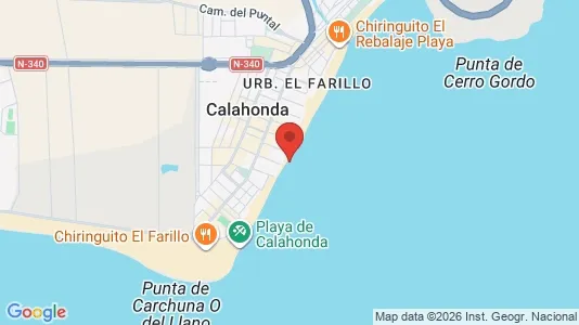 Apartments for rent i Motril - kort over placeringen