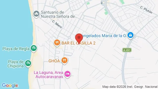 Apartments for rent i Chipiona - kort over placeringen