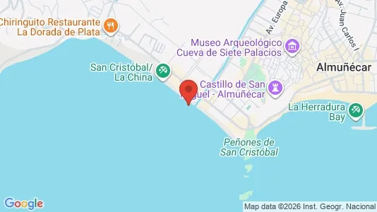 Apartments for rent i Almuñécar - kort over placeringen