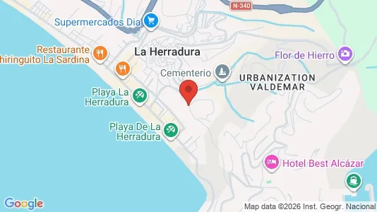 Apartments for rent i Almuñécar - kort over placeringen