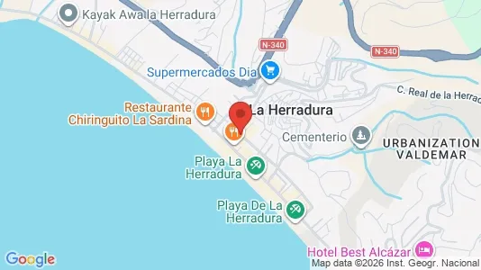 Apartments for rent i Almuñécar - kort over placeringen