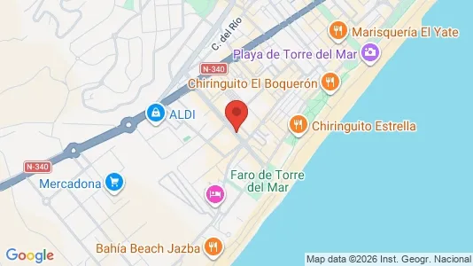 Apartments for rent i Vélez-Málaga - kort over placeringen