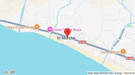 Apartments for rent i Torrox - kort over placeringen