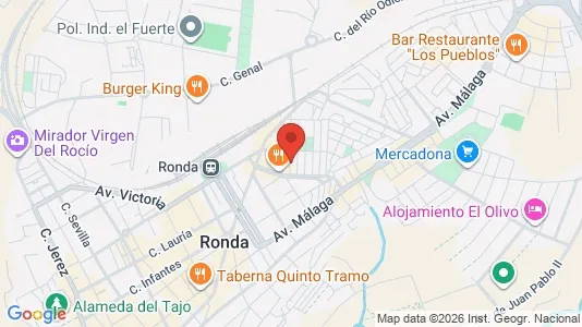 Apartments for rent i Montecorto - kort over placeringen